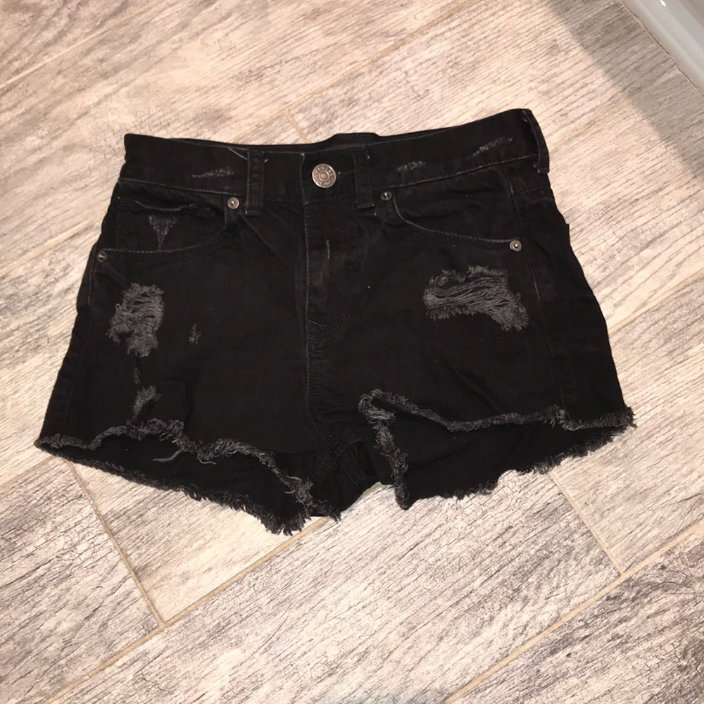 Express jean shorts